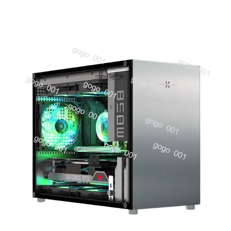 "C2M Compact Aluminum MATX Case - White ATX Chassis with Tempered Glass Panel, Upgraded 240mm Liquid Cooling Support"
"C2M Compact Aluminum MATX Case - White ATX Chassis with Tempered Glass Panel, Upgraded 240mm Liquid Cooling Support"