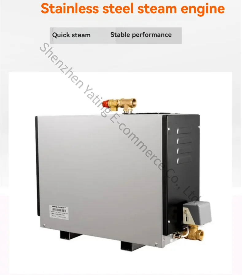 9kw 220v 380w Stainless Steel Steamer Generator Bathroom Steam Machine Sauna Steam Room Steam Machine Automatic Drainage
9kw 220v 380w Stainless Steel Steamer Generator Bathroom Steam Machine Sauna Steam Room Steam Machine Automatic Drainage