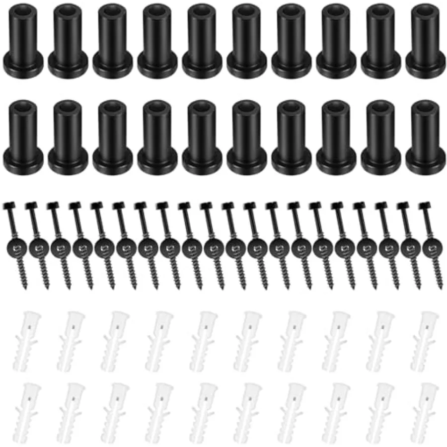 Set Barn Door Spacers Kit Sliding Replacement Barn Door Rail Track Hardware Wall Spacers with Screws Lag Bolts Wall Anchor for
Set Barn Door Spacers Kit Sliding Replacement Barn Door Rail Track Hardware Wall Spacers with Screws Lag Bolts Wall Anchor for