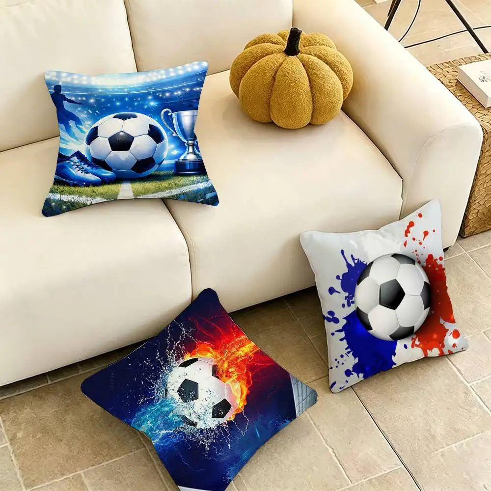 ART F-Football Soccer SPORT Square Double-Sided printed Pillow Case Bedroom Bedside Pillow Sofa Cushion Cover Gift
ART F-Football Soccer SPORT Square Double-Sided printed Pillow Case Bedroom Bedside Pillow Sofa Cushion Cover Gift