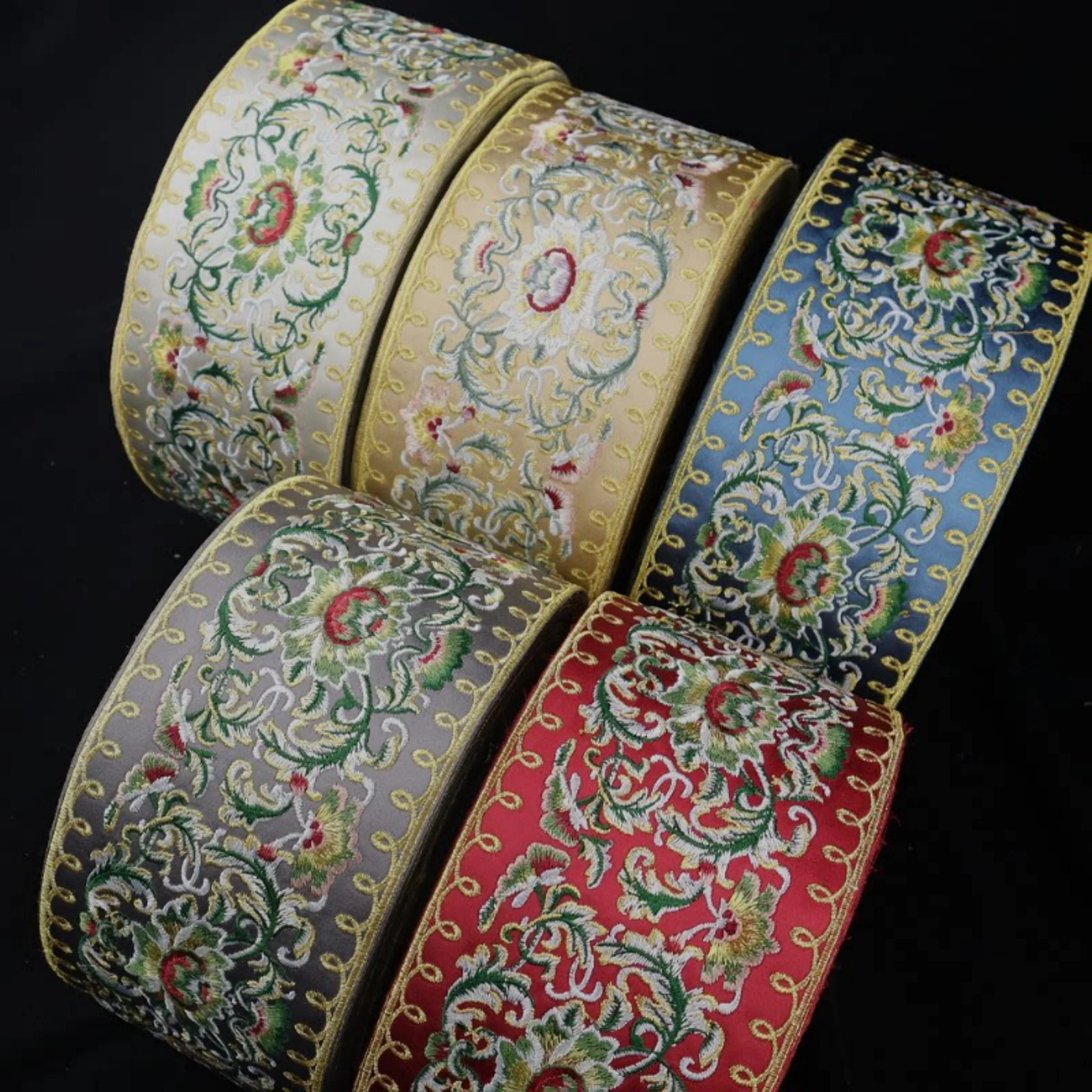 1meter Red Hanfu Embroidered Fabric Strip - Chinese Style Curtain Pillow Cushion Decorative Lace Ribbon Accessories for Costumes
1meter Red Hanfu Embroidered Fabric Strip - Chinese Style Curtain Pillow Cushion Decorative Lace Ribbon Accessories for Costumes