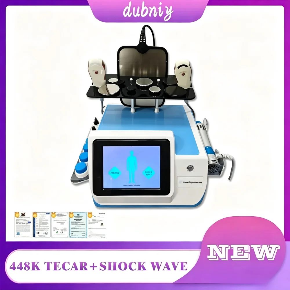 2026 New 2-in-1 Shockwave & 448kHz INDIBA Tecar Therapy Machine, Muscle Massage, Pain Relief & Physiotherapy Equipment
2026 New 2-in-1 Shockwave & 448kHz INDIBA Tecar Therapy Machine, Muscle Massage, Pain Relief & Physiotherapy Equipment