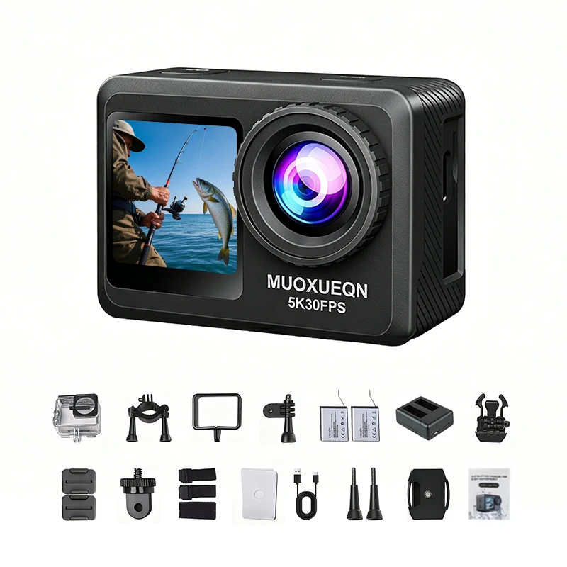 5K Thumb Sports Camera Touch Screen Anti-shake Action Camera 130° Wide Angle Vlog Video Recorder for Outdoor Bicycle Pocket Cam
5K Thumb Sports Camera Touch Screen Anti-shake Action Camera 130° Wide Angle Vlog Video Recorder for Outdoor Bicycle Pocket Cam