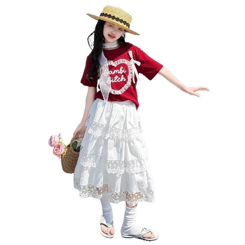 2026 New Summer Girls Thin Skirt Set Korean Trendy Mesh Older Kids Cake Skirt Two Piece Casual Breathable
2026 New Summer Girls Thin Skirt Set Korean Trendy Mesh Older Kids Cake Skirt Two Piece Casual Breathable