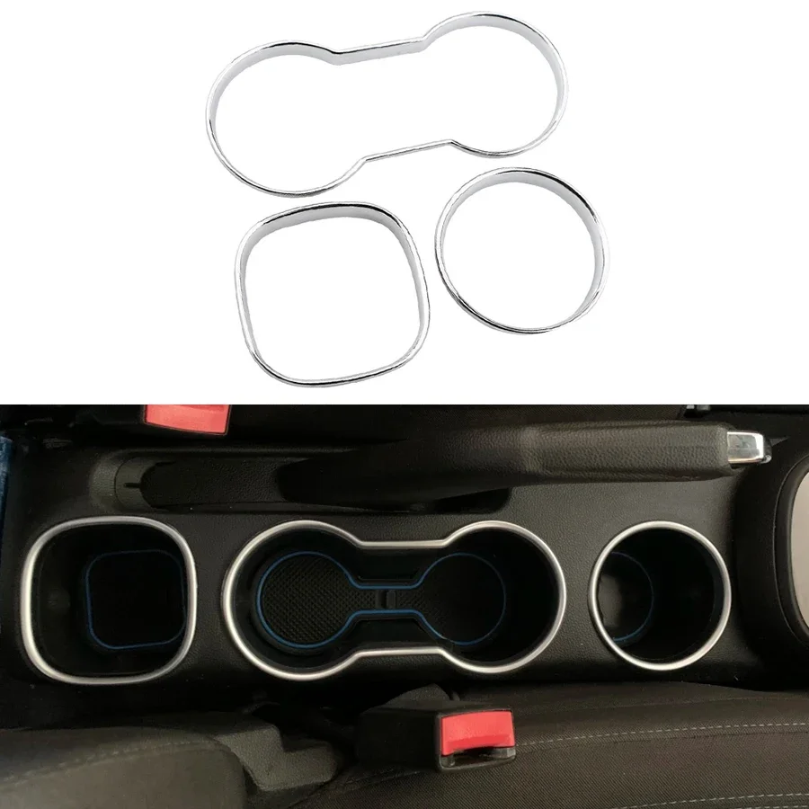 3Pcs/set ABS Chrome Car Water Cup Holder Panel Frame Trim Sticker for Chevrolet Trax 2014 - 2018 Car Interior Decoration Covers
3Pcs/set ABS Chrome Car Water Cup Holder Panel Frame Trim Sticker for Chevrolet Trax 2014 - 2018 Car Interior Decoration Covers