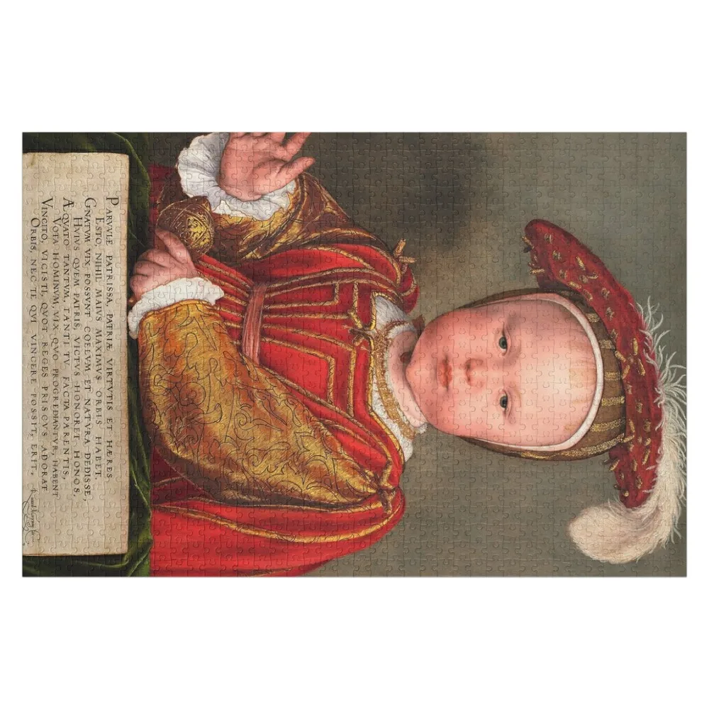 Edward VI as a Child_Hans Holbein the Younger German artist and printmaker (1497-1543) Jigsaw Puzzle
Edward VI as a Child_Hans Holbein the Younger German artist and printmaker (1497-1543) Jigsaw Puzzle