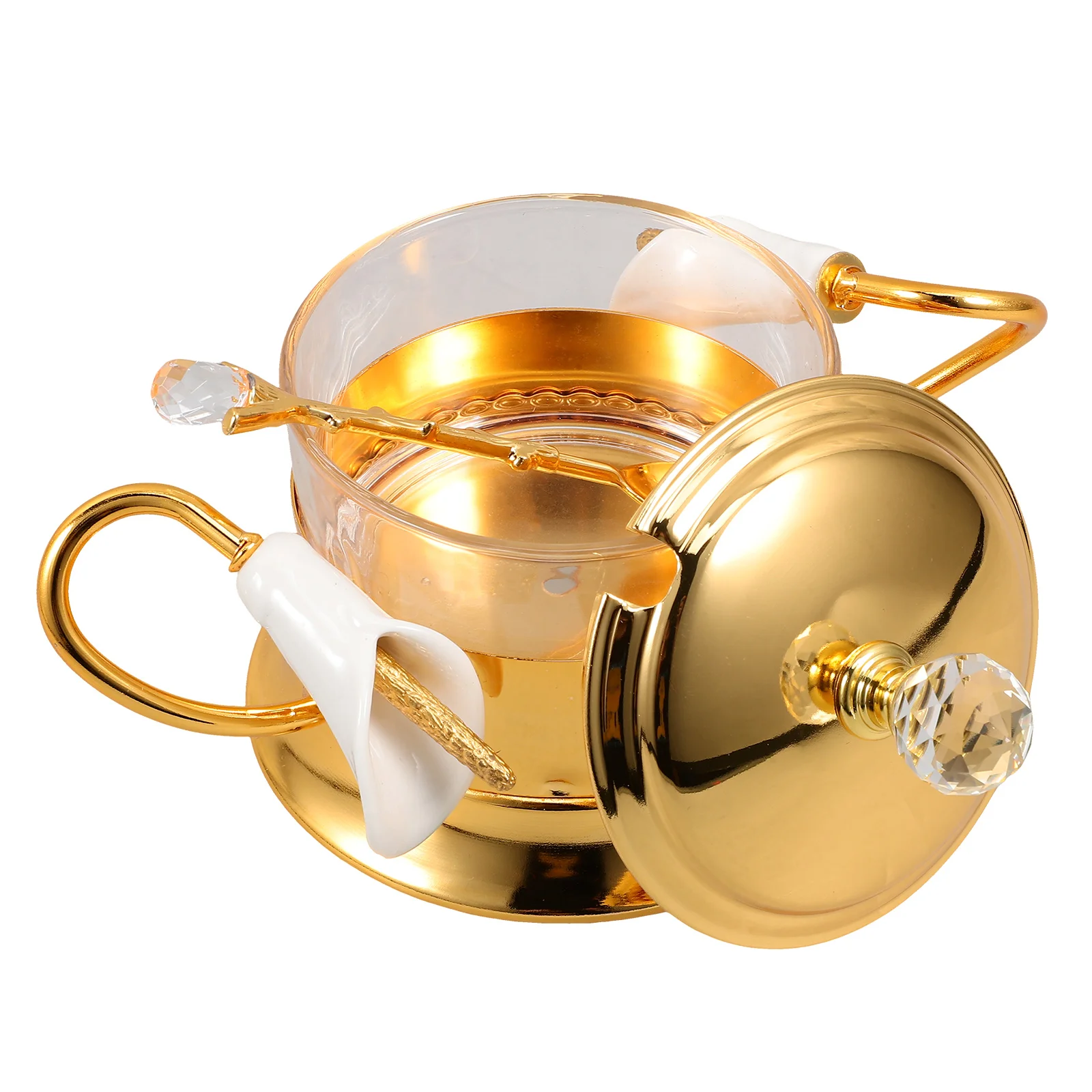 Sturdy Candy Container with Metal Frame Glass Canister for Kitchen Use Perfect for Storing Condiments and Fine
Sturdy Candy Container with Metal Frame Glass Canister for Kitchen Use Perfect for Storing Condiments and Fine