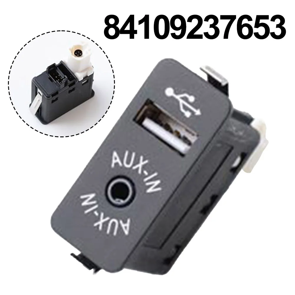 1pc AUX Socket Port Plug For BMW 1 3 5 Series E81 E87 E90 E91 USB Black ABS Car Electronics Accessories Automobiles Parts
1pc AUX Socket Port Plug For BMW 1 3 5 Series E81 E87 E90 E91 USB Black ABS Car Electronics Accessories Automobiles Parts