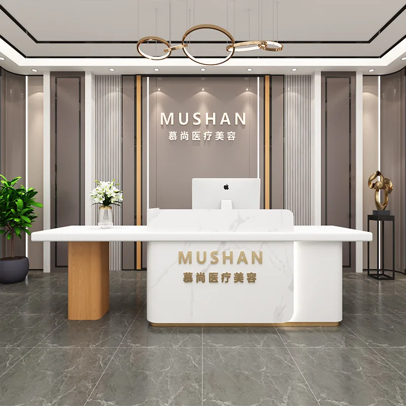 Multi-functional Reception Desks Art Hotel Creative Bar Counter Reception Desks Simple Office Furniture Meja Penerimaan YS40CC
Multi-functional Reception Desks Art Hotel Creative Bar Counter Reception Desks Simple Office Furniture Meja Penerimaan YS40CC