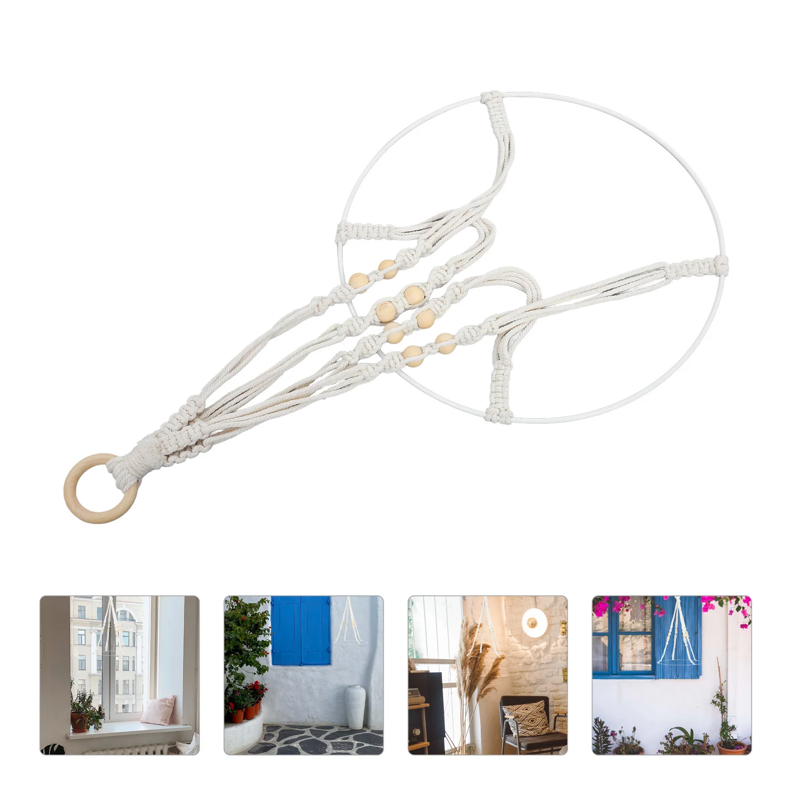 Crochet Plant Hanger Drying Rack Handmade Bohemian Small Hanging Planters Indoor Plant Holders Flower Pots Holder Indoor Hanging
Crochet Plant Hanger Drying Rack Handmade Bohemian Small Hanging Planters Indoor Plant Holders Flower Pots Holder Indoor Hanging