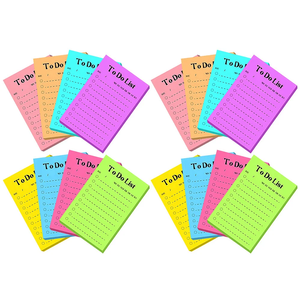 16Pcs Fluorescent Sticky Notes Multi-Color Memo Pads Portable Self-Adhesive Note Stickers for School Office
16Pcs Fluorescent Sticky Notes Multi-Color Memo Pads Portable Self-Adhesive Note Stickers for School Office
