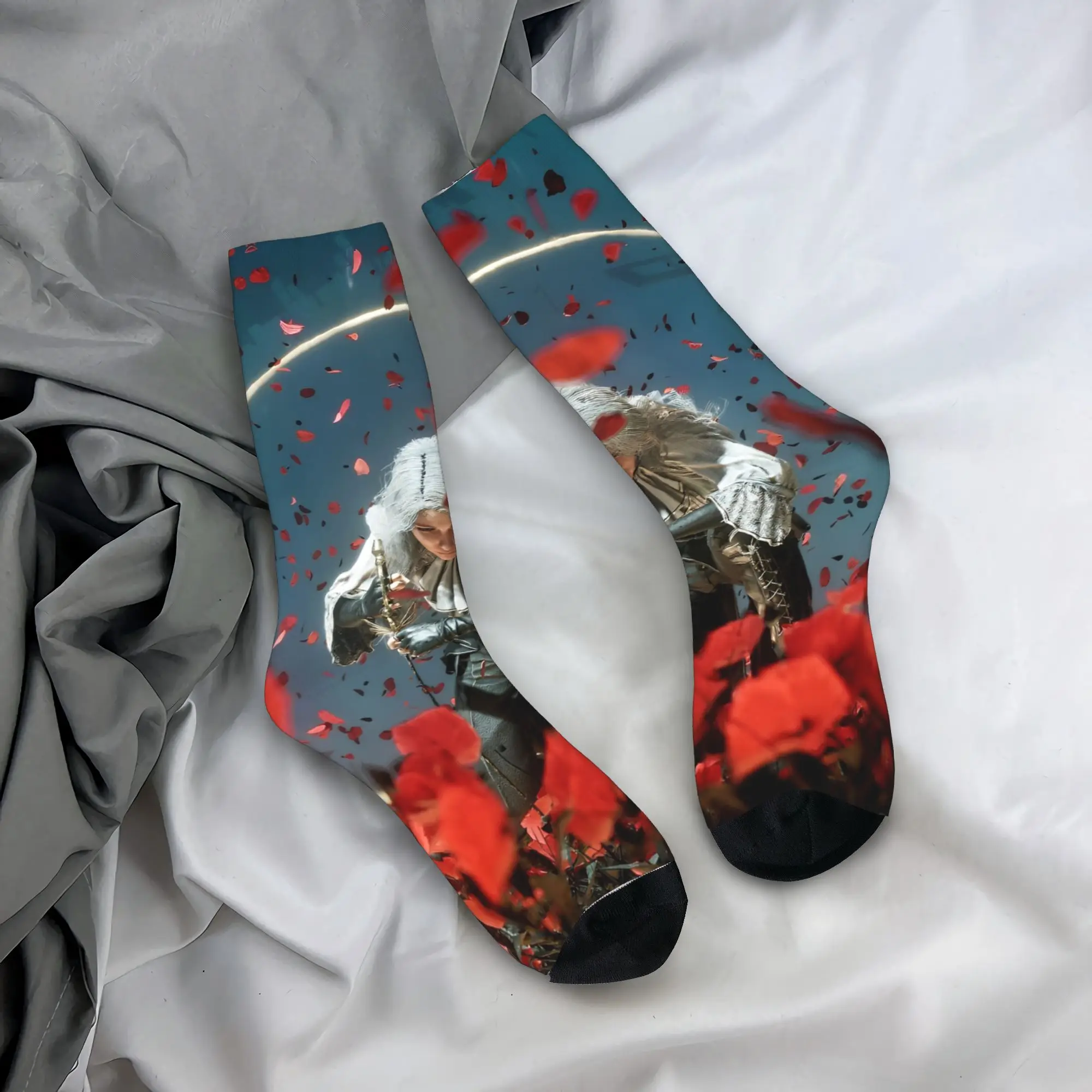 Мужские носки Clair Obscur Expedition 33, чулки Maelle, противоскользящие качественные носки, осенние спортивные носки для бега с забавным принтом
Мужские носки Clair Obscur Expedition 33, чулки Maelle, противоскользящие качественные носки, осенние спортивные носки для бега с забавным принтом