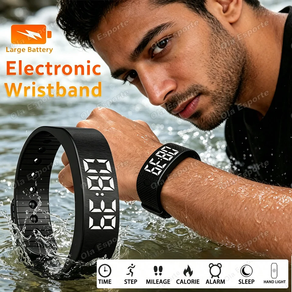 Smart Bracelet LED Digital Waterproof Smart Clock Smartband With running pedometer Monitor Smart Band Vibration Alarm Reminder
Smart Bracelet LED Digital Waterproof Smart Clock Smartband With running pedometer Monitor Smart Band Vibration Alarm Reminder
