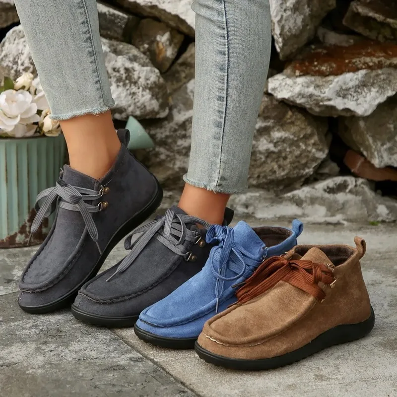 Hot Selling Women Vintage Sneakers Leather Casual Big Size Women's Shoes Lace-up Smoke Rubber Shoes Low Top Fashion Women Shoes
Hot Selling Women Vintage Sneakers Leather Casual Big Size Women's Shoes Lace-up Smoke Rubber Shoes Low Top Fashion Women Shoes