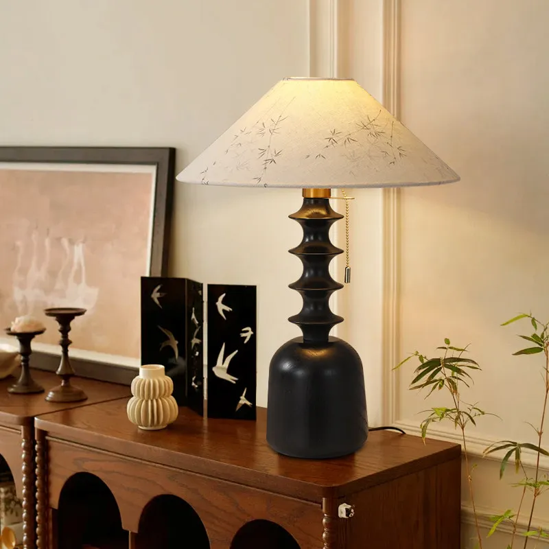 Wabi Sabi Style Aesthetic Table Lamp Bedroom Bedside Living Room Tea Room Office Study Medieval Zen Solid Wood Retro Desk Lights
Wabi Sabi Style Aesthetic Table Lamp Bedroom Bedside Living Room Tea Room Office Study Medieval Zen Solid Wood Retro Desk Lights