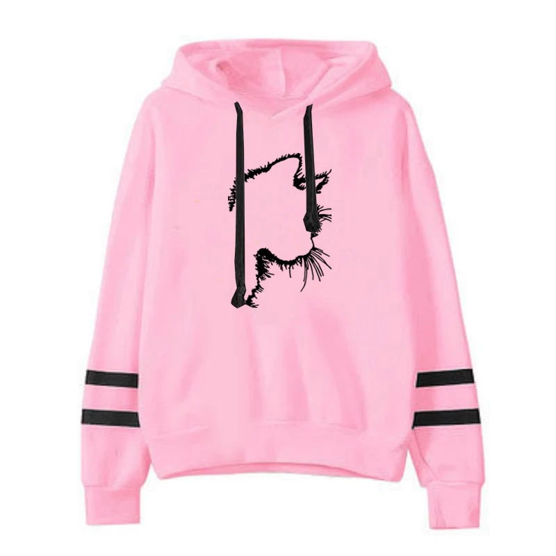 Jogging Sweatshirts Slim Fit Hoodies Soft Woman Clothing Casual Pullovers Lazy Style Daily Striped 2024 New Versatile Women's
Jogging Sweatshirts Slim Fit Hoodies Soft Woman Clothing Casual Pullovers Lazy Style Daily Striped 2024 New Versatile Women's