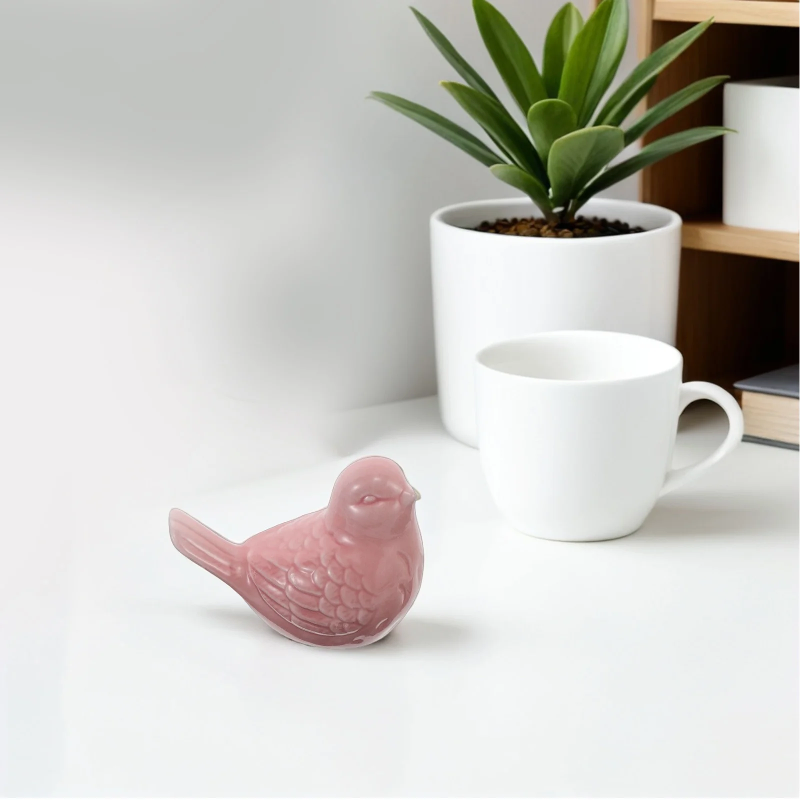 4Pcs Ceramic Bird Decorative Statues Minimalist Design for Fairy Garden Bonsai Pot Terrarium Desktop Shelf Display
4Pcs Ceramic Bird Decorative Statues Minimalist Design for Fairy Garden Bonsai Pot Terrarium Desktop Shelf Display