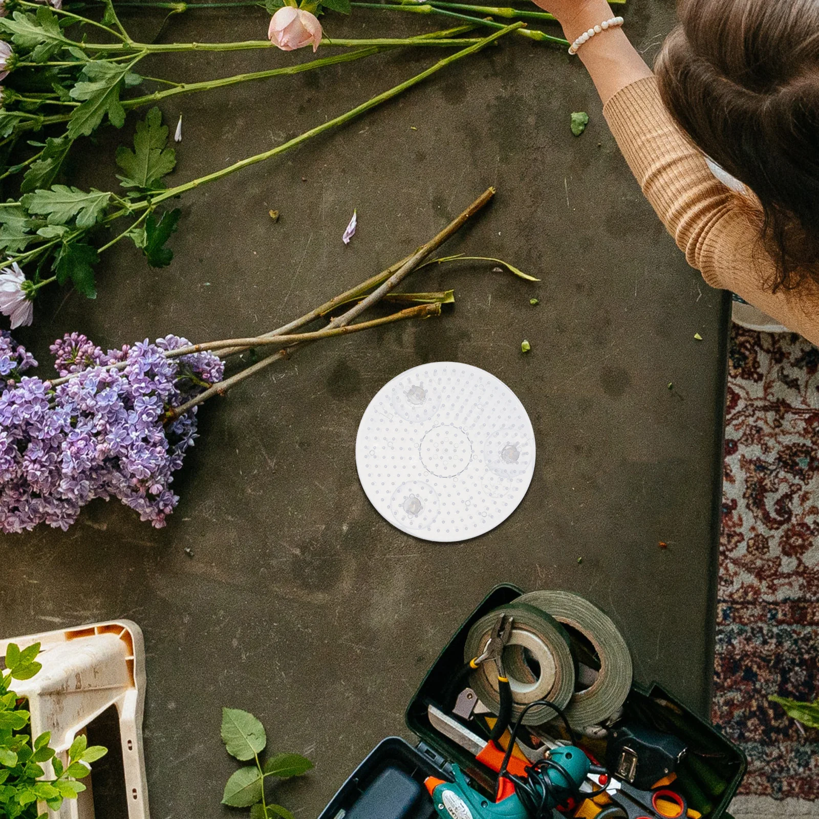 4Pcs Clear Flower Pin Holder Plastic Floral Arrangement Fixed Base for Flower Arrangement Tools Floral Frogs Clear Flowers Frogs
4Pcs Clear Flower Pin Holder Plastic Floral Arrangement Fixed Base for Flower Arrangement Tools Floral Frogs Clear Flowers Frogs