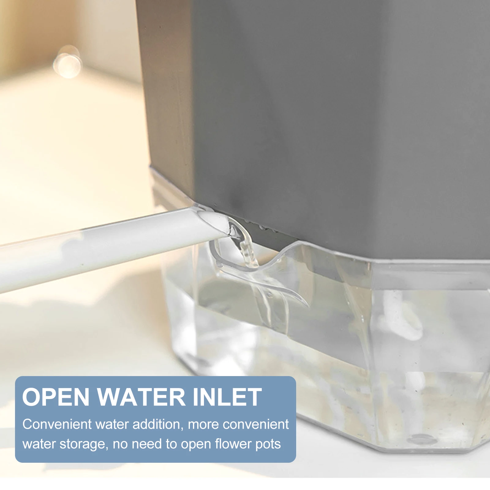 Planter Automatic Water Absorbent Flower Pot Indoor Pots Self-watering Flowerpot Are Pp for Plants 
Planter Automatic Water Absorbent Flower Pot Indoor Pots Self-watering Flowerpot Are Pp for Plants