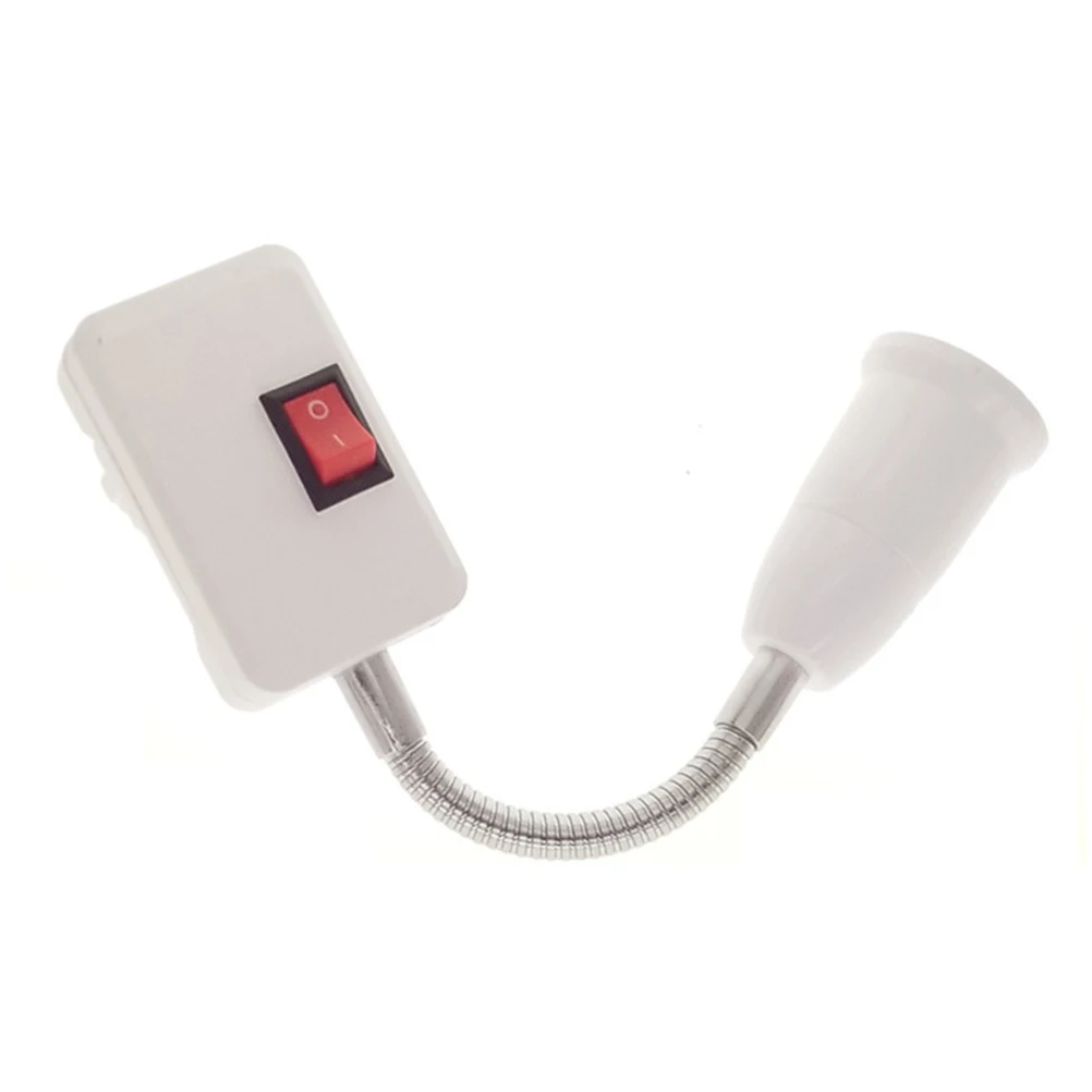 360° Flexible E27 Adapter Socket Plug Portable Light Holder For Led Bulb Base Adjustable Angle Lamp Holder 10Cm Industrial
360° Flexible E27 Adapter Socket Plug Portable Light Holder For Led Bulb Base Adjustable Angle Lamp Holder 10Cm Industrial