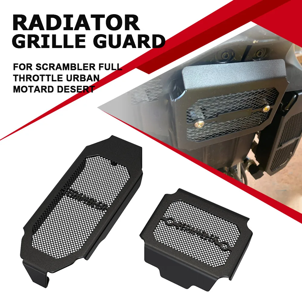 Radiator Guard For Ducati Scrambler Full Throttle Urban Motard Desert Sled Mach 2.0 Radiator Oil Cooler Guard Protector Cover
Radiator Guard For Ducati Scrambler Full Throttle Urban Motard Desert Sled Mach 2.0 Radiator Oil Cooler Guard Protector Cover