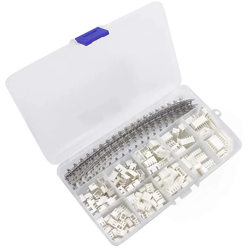 【Superdeals】1840Pcs 2.54Mm JST-XH Connector Kit With 2.54Mm Female Pin Header And 2/3/4/5/6 Pin Housing Connector Adapter Plug
【Superdeals】1840Pcs 2.54Mm JST-XH Connector Kit With 2.54Mm Female Pin Header And 2/3/4/5/6 Pin Housing Connector Adapter Plug