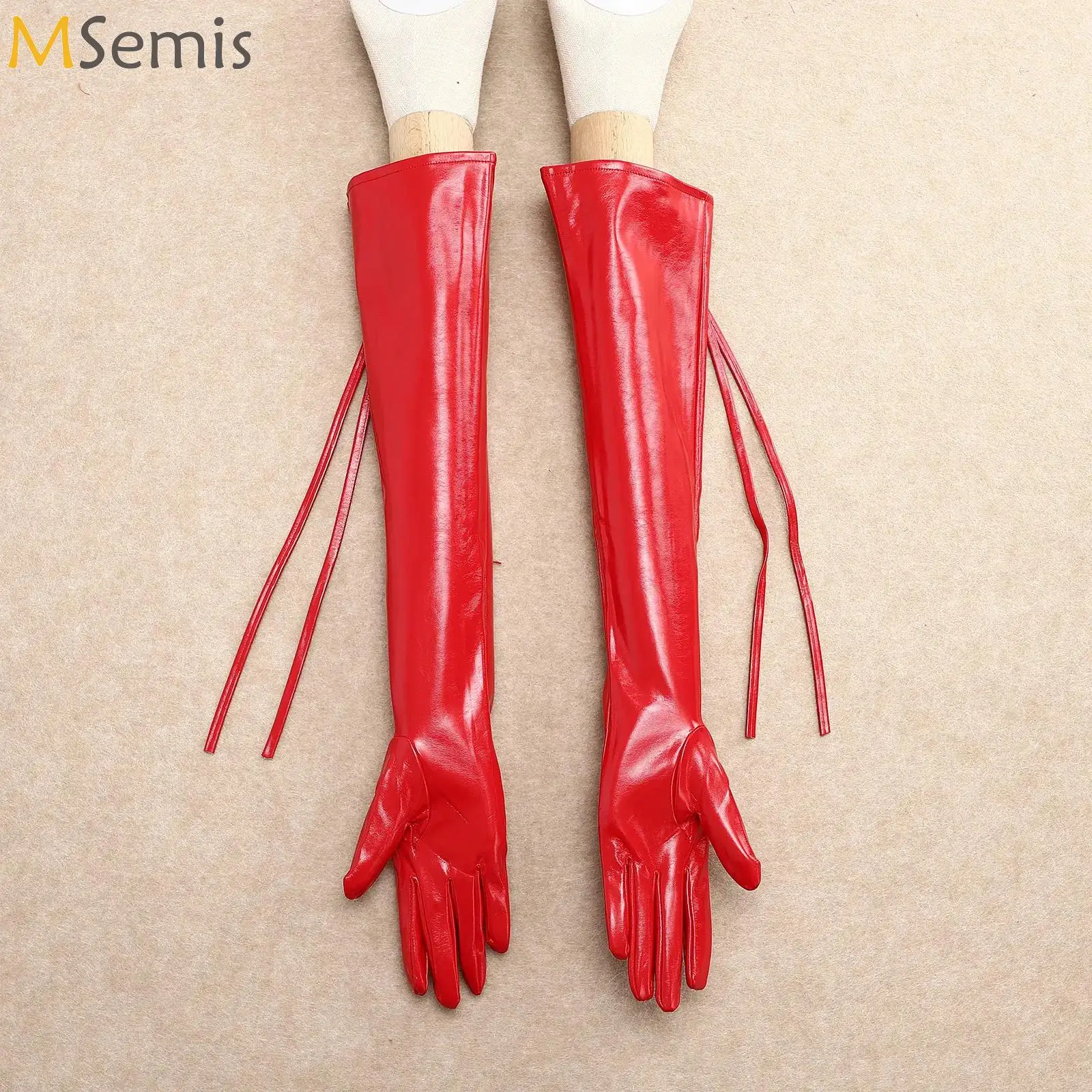 1Pair Women Extended Faux Leather Zipper Tassels Design Full Fingers Gloves Costume Accessory for Photography Nightclub Shows
1Pair Women Extended Faux Leather Zipper Tassels Design Full Fingers Gloves Costume Accessory for Photography Nightclub Shows