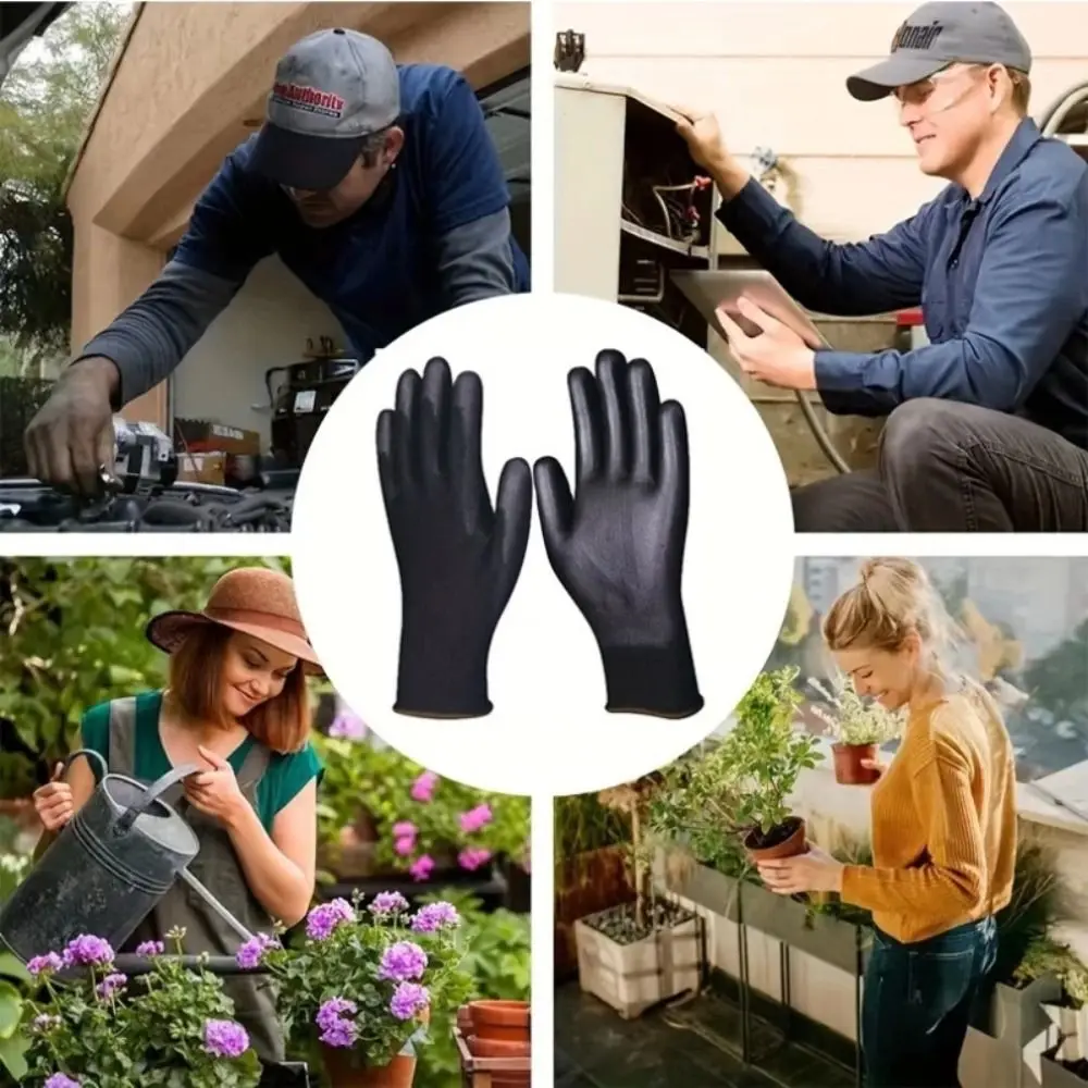 Work Gloves Nylon PU Gloves Hand Protect Palm Coated Safety Work Gloves Breathable Dust-Proof Repair Special Gloves Car Repair
Work Gloves Nylon PU Gloves Hand Protect Palm Coated Safety Work Gloves Breathable Dust-Proof Repair Special Gloves Car Repair