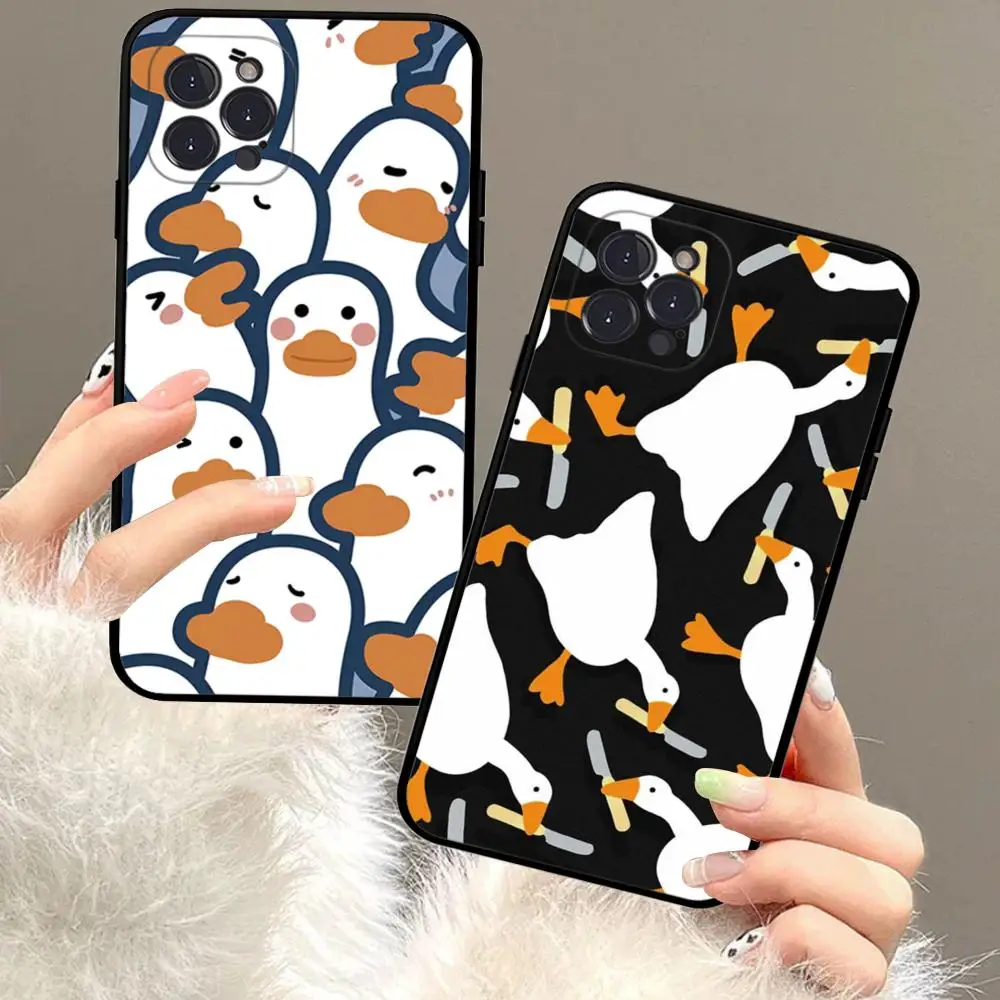 Cartoon Cute Goose Game Phone Case Silicone Soft for iphone 15 14 13 12 11 Pro Mini XS MAX 8 7 6 Plus X XS XR Cover
Cartoon Cute Goose Game Phone Case Silicone Soft for iphone 15 14 13 12 11 Pro Mini XS MAX 8 7 6 Plus X XS XR Cover