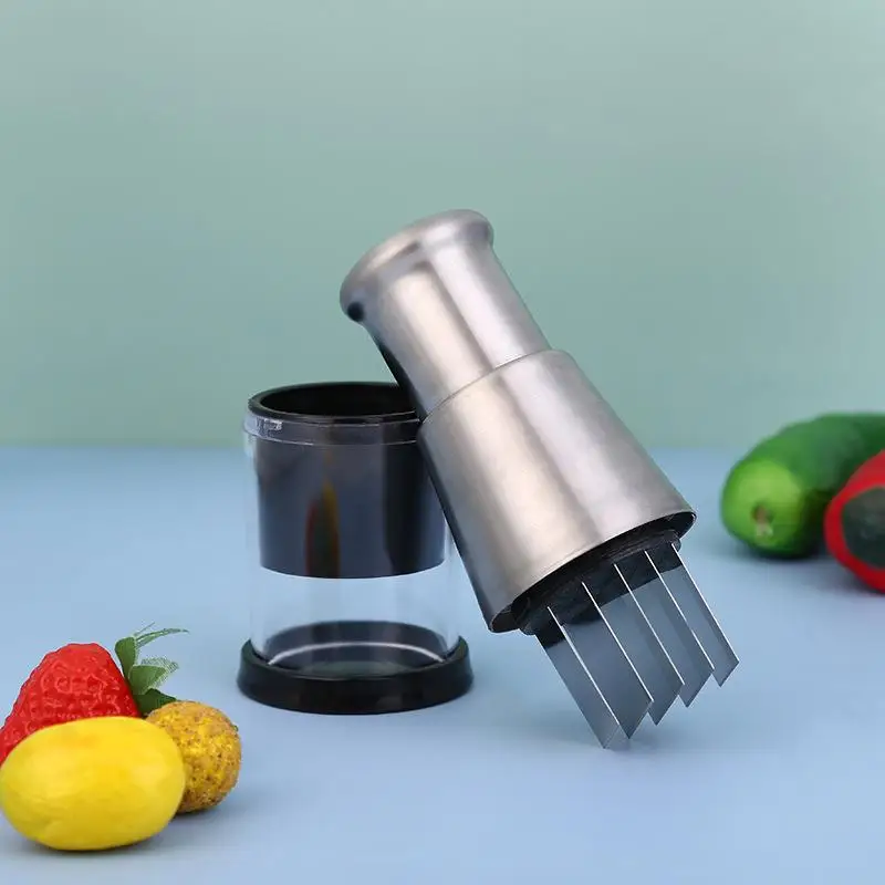 Stainless Steel 304 Kitchen Garlic Press Cutter Tool Durable Easy to Clean Garlic Smasher for Cooking And Baking
Stainless Steel 304 Kitchen Garlic Press Cutter Tool Durable Easy to Clean Garlic Smasher for Cooking And Baking