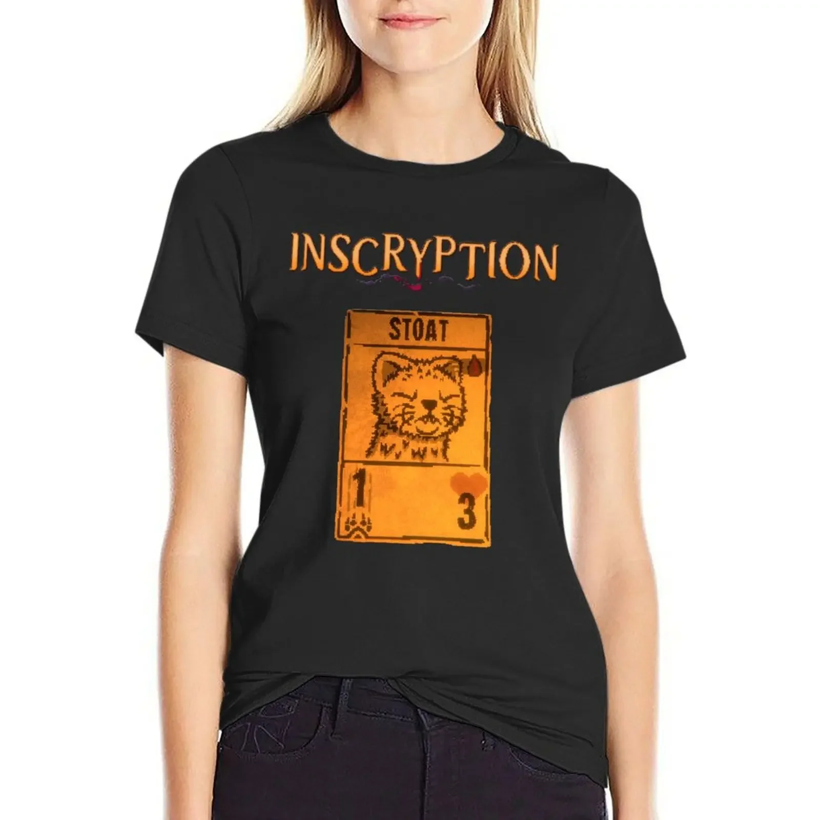 Inscryption Psychological Horror Stoat Card Game Halloween Scary Spooky Dark Escape-room Puzzles T-Shirt
Inscryption Psychological Horror Stoat Card Game Halloween Scary Spooky Dark Escape-room Puzzles T-Shirt