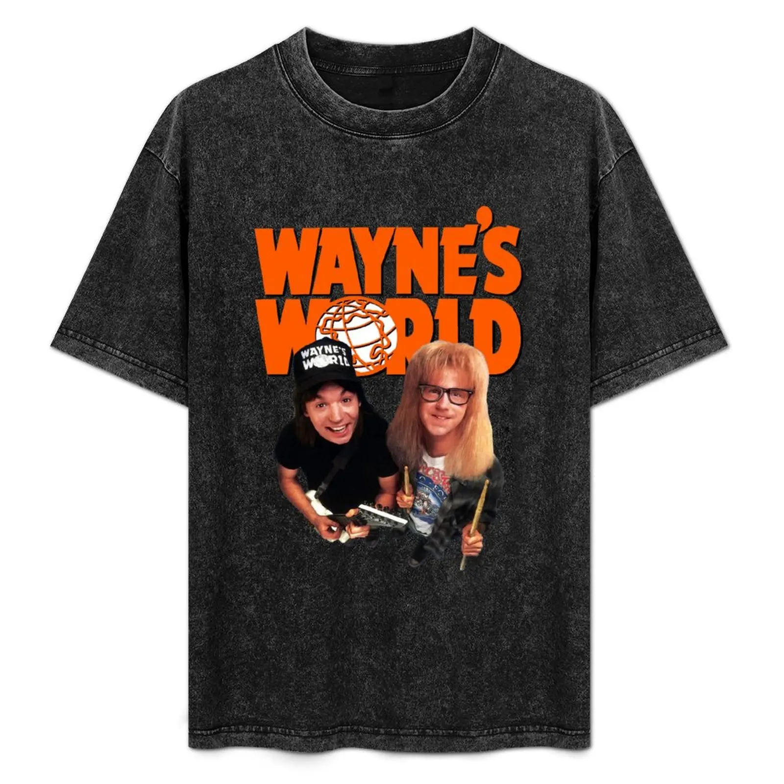 Wayne's World T-Shirt Casual Loose Short Sleeve Tee for Men
Wayne's World T-Shirt Casual Loose Short Sleeve Tee for Men