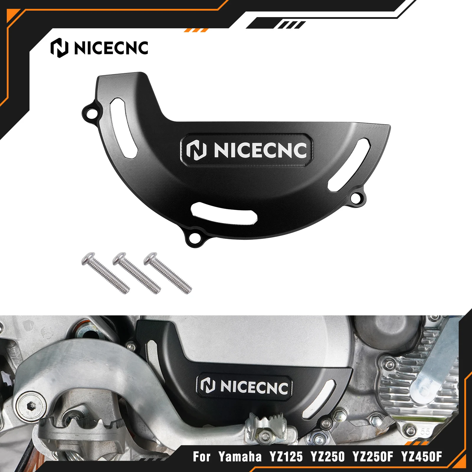 NICECNC For Yamaha YZ250 2008-2024 YZ250X 2016-2023 2022 YZ 250 250X Motorcycle Aluminum Alloy Clutch Side Cover Accessories
NICECNC For Yamaha YZ250 2008-2024 YZ250X 2016-2023 2022 YZ 250 250X Motorcycle Aluminum Alloy Clutch Side Cover Accessories