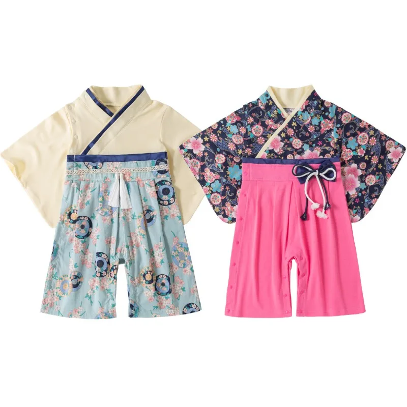 Kids Kimono Baby Boys Girls Jumpsuit Spring Autumn Long Sleeved Japanese Style Jumpsuit Baby Kimono National Costume Jumpsuit
Kids Kimono Baby Boys Girls Jumpsuit Spring Autumn Long Sleeved Japanese Style Jumpsuit Baby Kimono National Costume Jumpsuit