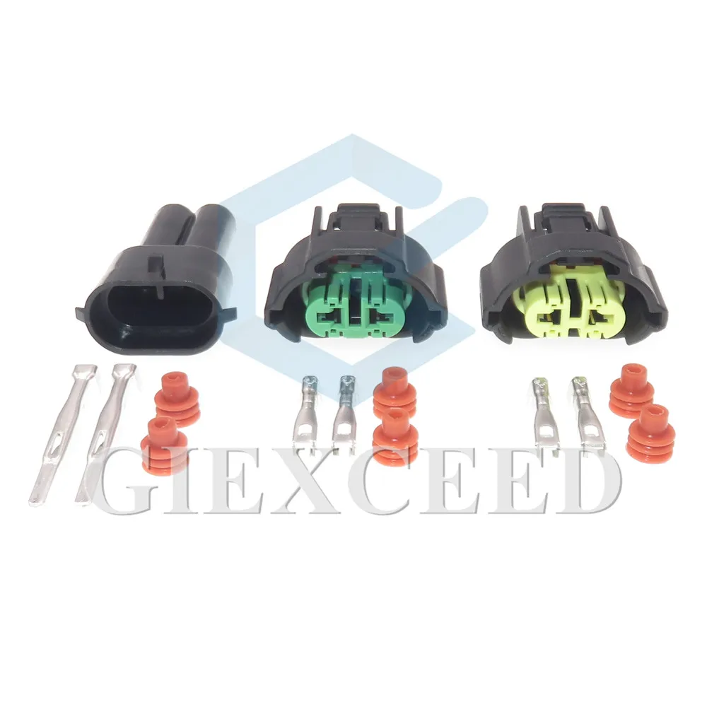 2 Sets 2 Pin AC Assembly 6189-0935 Fog Lamp Socket Auto Connector Equivalent For Japanese IAT MAT Applications
2 Sets 2 Pin AC Assembly 6189-0935 Fog Lamp Socket Auto Connector Equivalent For Japanese IAT MAT Applications