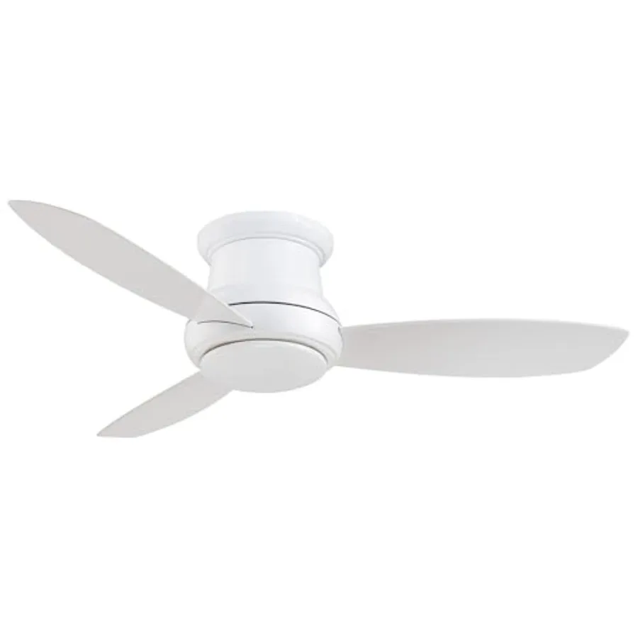 Ceiling fan for indoor use, ABS plastic, white, ultra-quiet motor with integrated LED light and remote control
Ceiling fan for indoor use, ABS plastic, white, ultra-quiet motor with integrated LED light and remote control