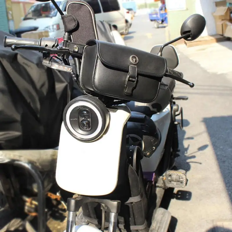 Motorcycle Fork Bag PU Leather Cycling Frame Bag Tool Organizer Supplies Motorbike Accessories For Handlebars Stems Front Forks
Motorcycle Fork Bag PU Leather Cycling Frame Bag Tool Organizer Supplies Motorbike Accessories For Handlebars Stems Front Forks