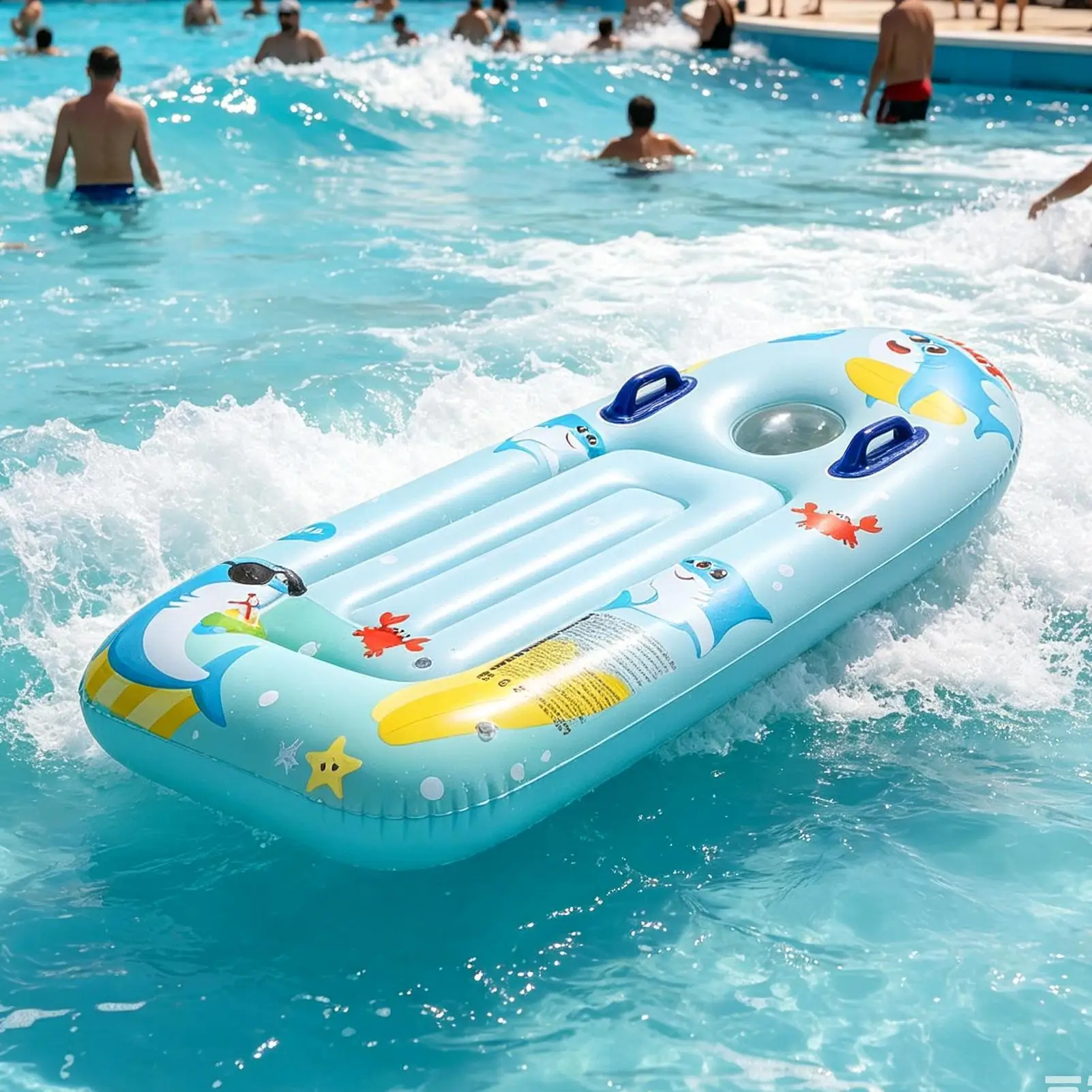 Inflatable Surfboard Kids Floating Kids Pool Toy With Handles Inflatable Water Surfboard For Boys Girls Lake Beach Pond River
Inflatable Surfboard Kids Floating Kids Pool Toy With Handles Inflatable Water Surfboard For Boys Girls Lake Beach Pond River