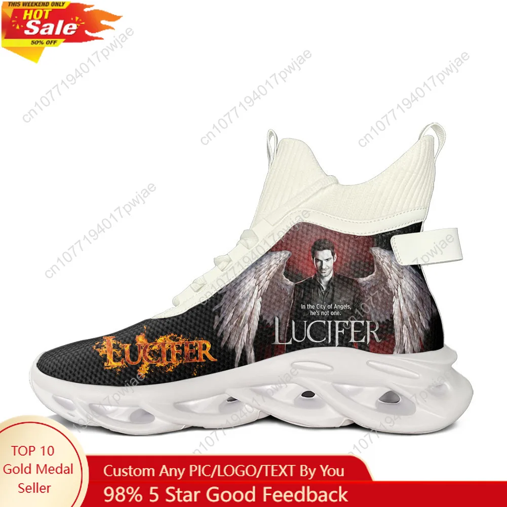 Lucifer TV High Top Flats Sneakers Lucifer Morningstar Mens Womens Hiking Sneakers Mountaineering Lightweight Shoe Running Shoe
Lucifer TV High Top Flats Sneakers Lucifer Morningstar Mens Womens Hiking Sneakers Mountaineering Lightweight Shoe Running Shoe