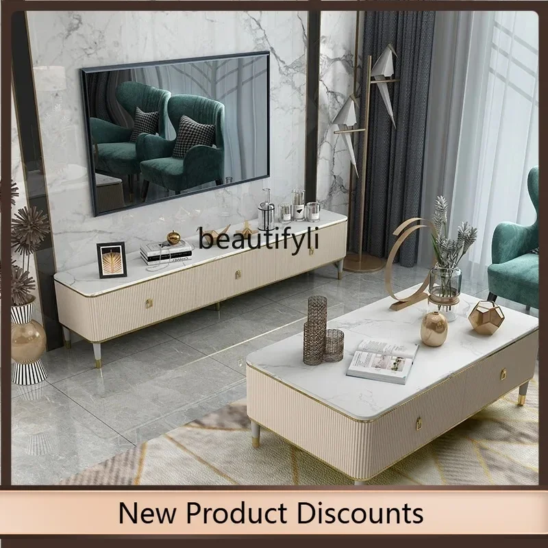 K185 Light Luxury TV Cabinet Modern Minimalist Marble Simple Small Apartment Living Room Television Background Wall Cabinet
K185 Light Luxury TV Cabinet Modern Minimalist Marble Simple Small Apartment Living Room Television Background Wall Cabinet