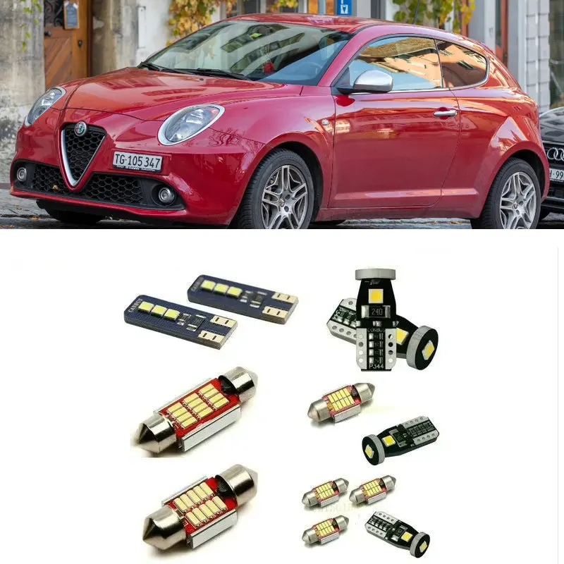 12 шт. автомобильные аксессуары для Alfa Romeo mito 955 хэтчбек светодиодный внутренний купол карта фонари багажника комплект Canbus белый
12 шт. автомобильные аксессуары для Alfa Romeo mito 955 хэтчбек светодиодный внутренний купол карта фонари багажника комплект Canbus белый
