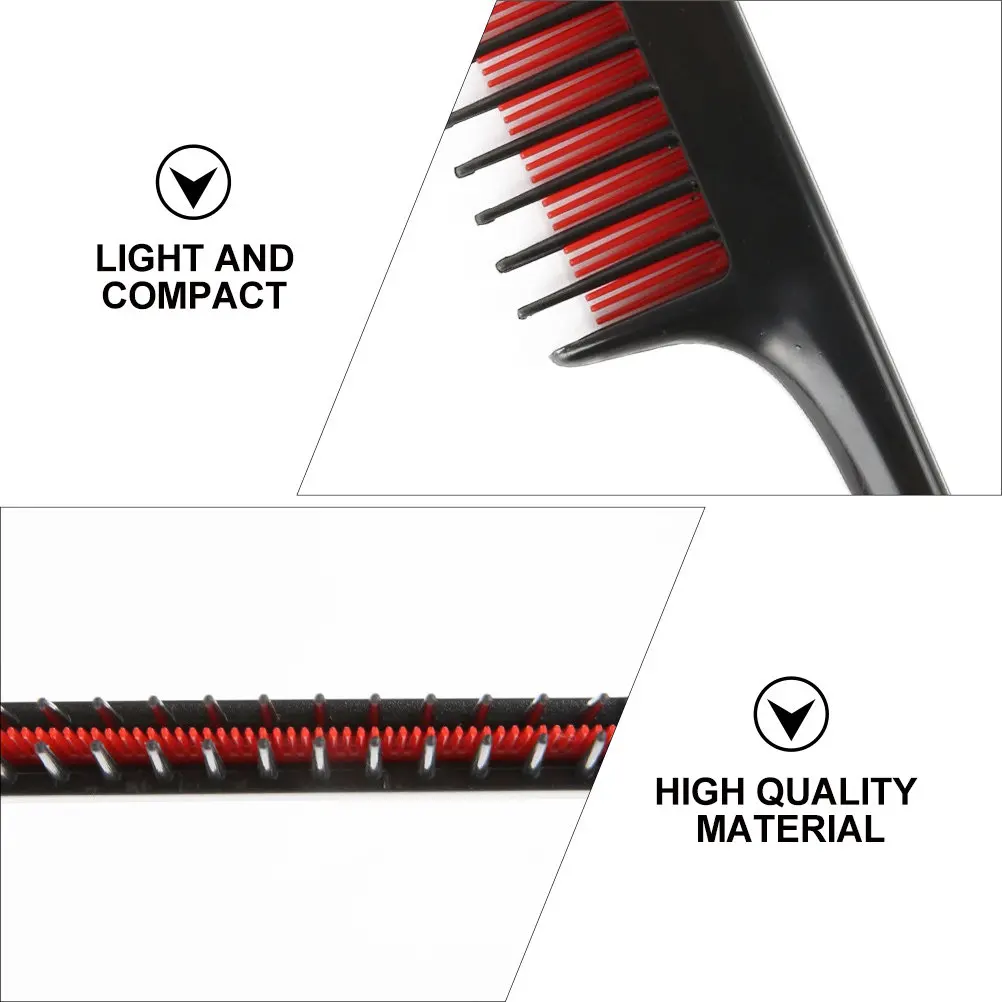 3Pcs Hair Styling Combs Smooth Glide Detangling Design Long Handle Plastic Comb for All Hair Types Salon Use Tip Tail Combs
3Pcs Hair Styling Combs Smooth Glide Detangling Design Long Handle Plastic Comb for All Hair Types Salon Use Tip Tail Combs