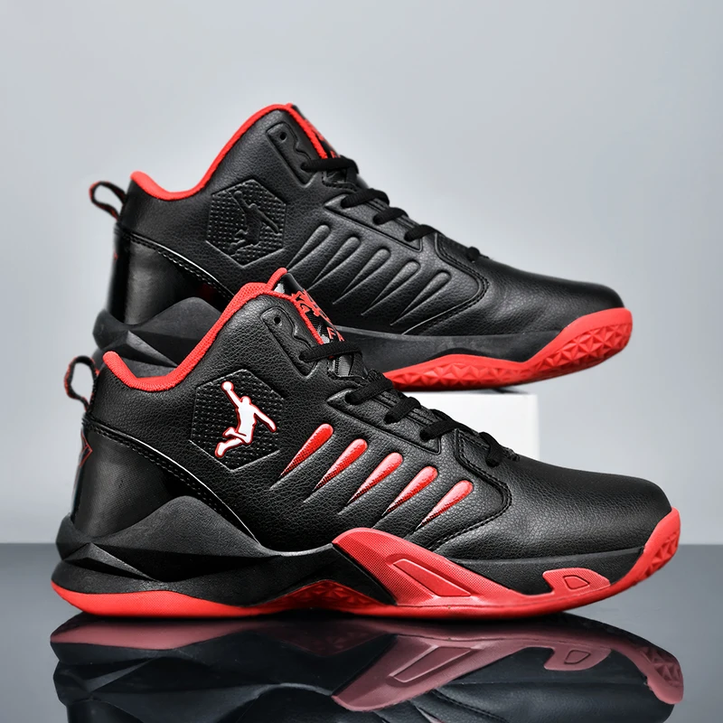Men Women Basketball Shoes Non-Slip Leather Basketball Trainers Sneakers Breathable Gym Training Athletic Shoes Basketball Boots
Men Women Basketball Shoes Non-Slip Leather Basketball Trainers Sneakers Breathable Gym Training Athletic Shoes Basketball Boots