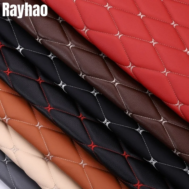 Thickened 7mm Artificial Leather Embroidered Quilted Sponge Decorative Pvc Leather for Car Interior Upholstery Ceiling Mats Seat
Thickened 7mm Artificial Leather Embroidered Quilted Sponge Decorative Pvc Leather for Car Interior Upholstery Ceiling Mats Seat
