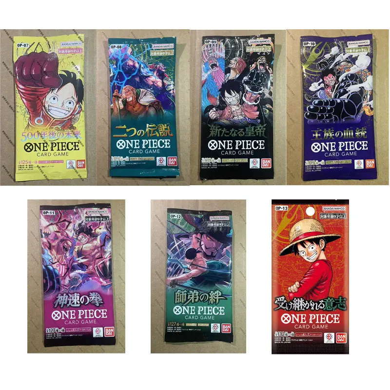 Genuine In-Stock Japanese Version One Piece Op01–Op15 Series Card Blind Box New Era Awakening Boys Collection Toy Birthday Gift
Genuine In-Stock Japanese Version One Piece Op01–Op15 Series Card Blind Box New Era Awakening Boys Collection Toy Birthday Gift