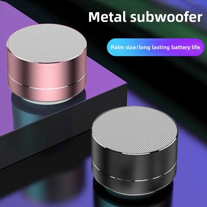 Bluetooth Speaker 3W High-power Iron Horn Small Steel Cannon Wireless Card Insertion Subwoofer Computer Small Speaker
Bluetooth Speaker 3W High-power Iron Horn Small Steel Cannon Wireless Card Insertion Subwoofer Computer Small Speaker