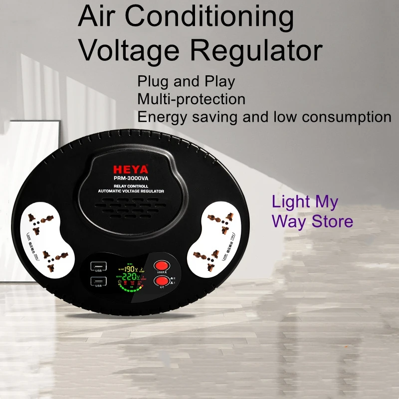 Power regulator 3KVA air conditioner automatic 3KW voltage regulator single-phase 220V to 110V transformer
Power regulator 3KVA air conditioner automatic 3KW voltage regulator single-phase 220V to 110V transformer