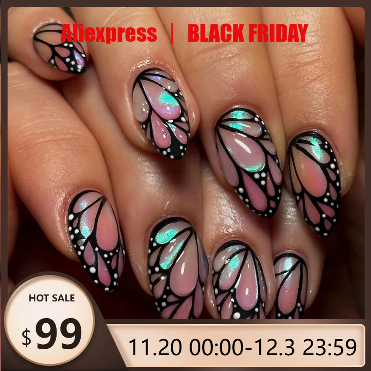 24 шт./компл., цветная жемчужная пудра, бабочка, пресс для ногтей, короткие миндалевидные накладные ногти, съемные кончики, простой набор накладных ногтей для ношения
24 шт./компл., цветная жемчужная пудра, бабочка, пресс для ногтей, короткие миндалевидные накладные ногти, съемные кончики, простой набор накладных ногтей для ношения