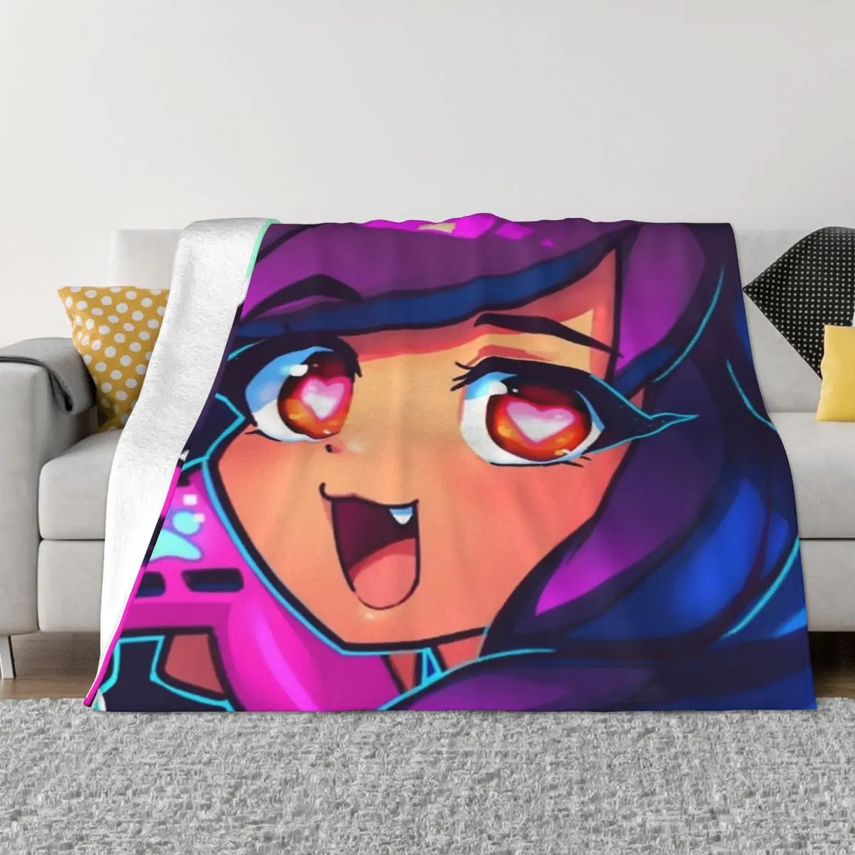 Aphmau Cartoon Game Blankets Fleece Autumn/Winter Multifunction Lightweight Thin Throw Blanket for Sofa Office Bedspread
Aphmau Cartoon Game Blankets Fleece Autumn/Winter Multifunction Lightweight Thin Throw Blanket for Sofa Office Bedspread