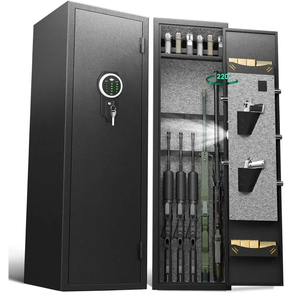 Compact Storage Solutions for Firearms: Adjustable Racks, LED-lit Cabinets, and Removable Shelves
Compact Storage Solutions for Firearms: Adjustable Racks, LED-lit Cabinets, and Removable Shelves
